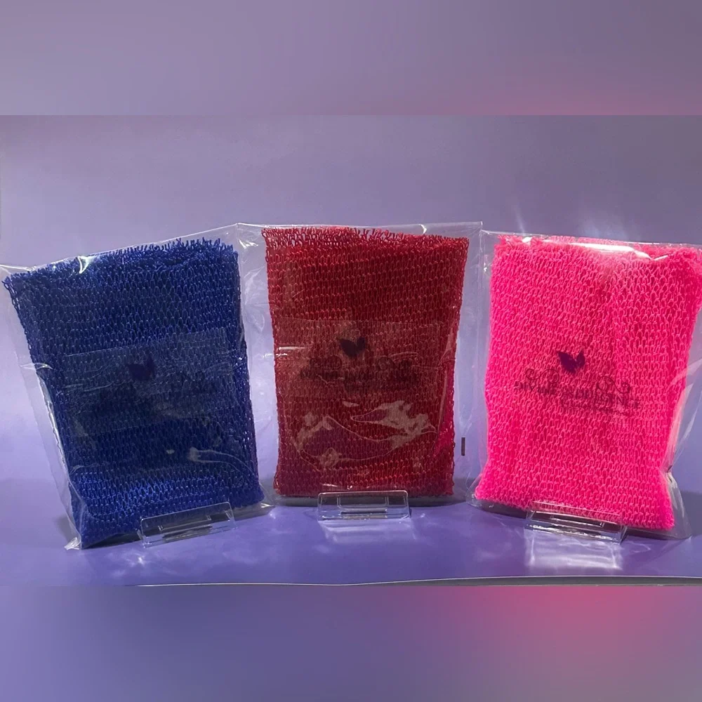 African Exfoliating Net Sponge - Made In Ghana, West Africa.